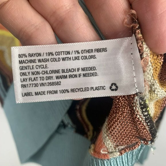 Missoni For Target Cardigan Sweater Chevron Striped Button Front Women’s Size XS - Picture 6 of 9